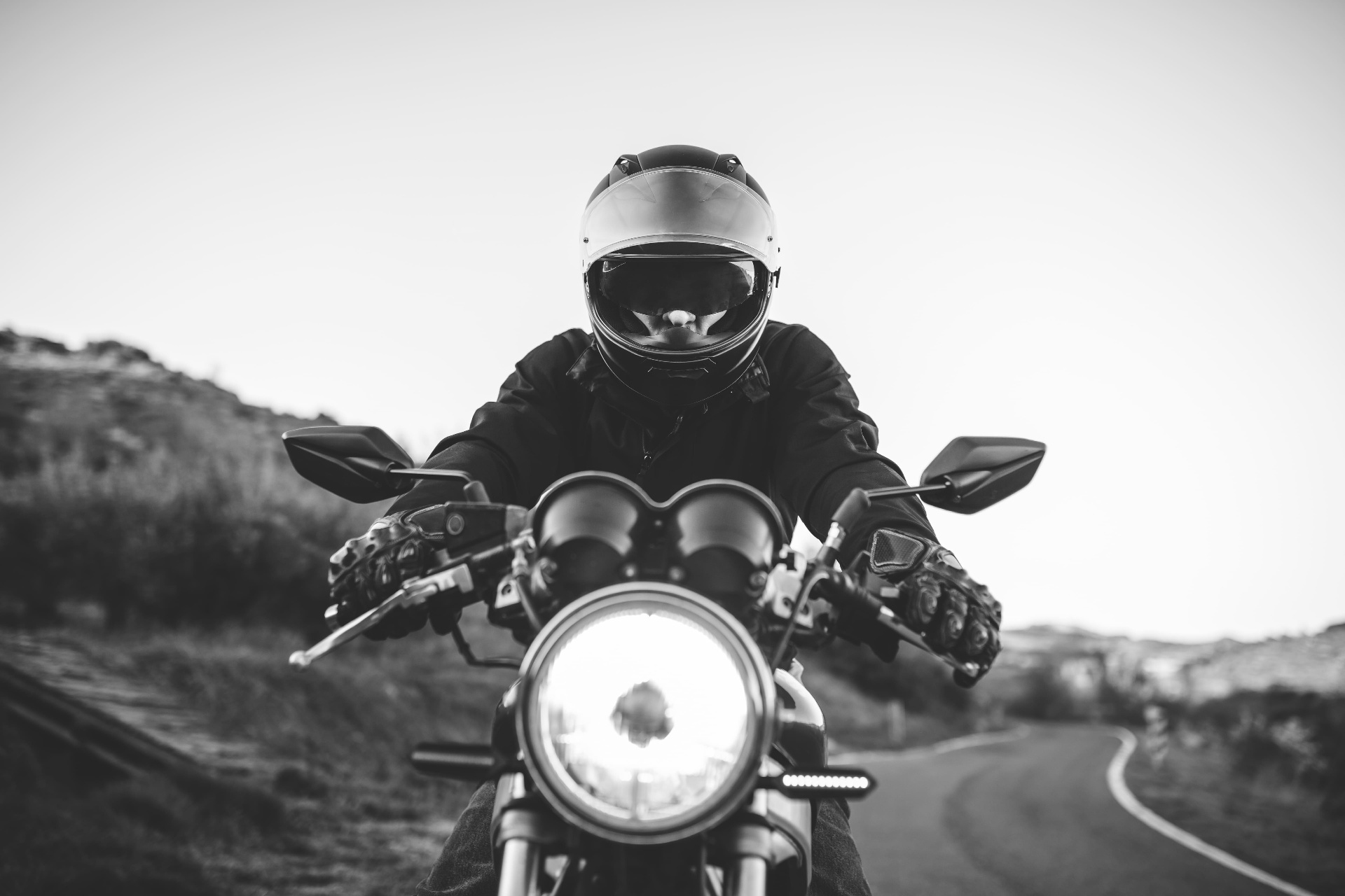 Réunion associative de motards affiliés FMF dans les Vosges