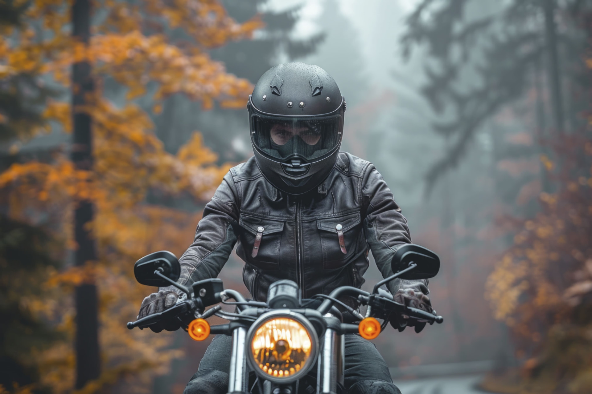 Motards de la FMF Vosges rassemblés lors d'une sortie